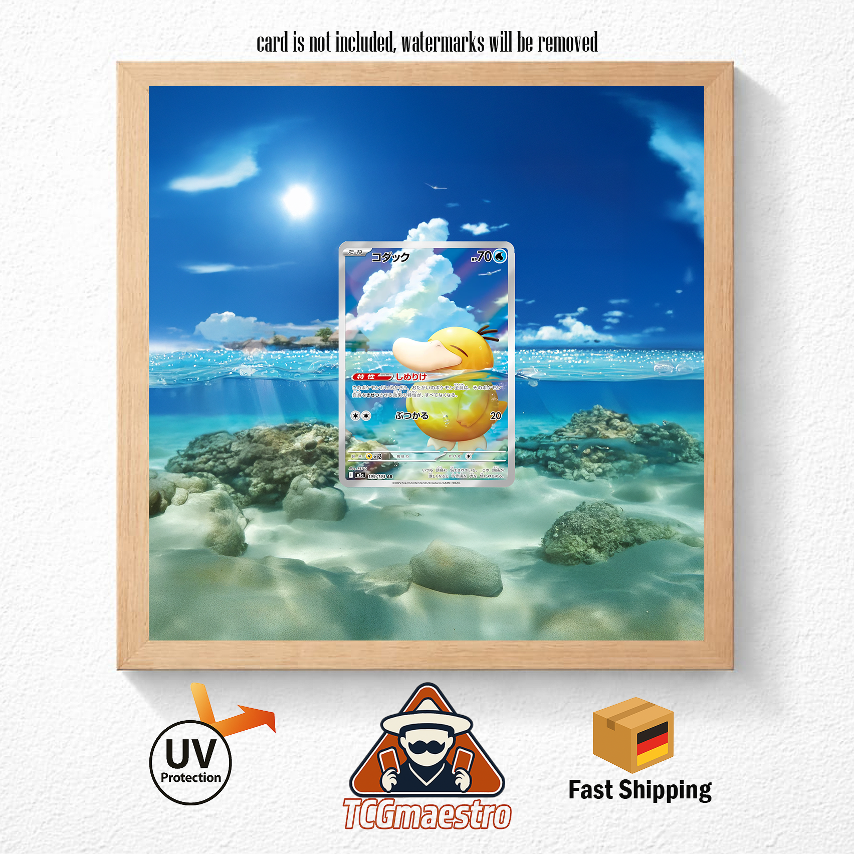 Pokmon Surging Sparks Pikachu - Extended Artwork Acrylic Case Protection   TCGmaestro