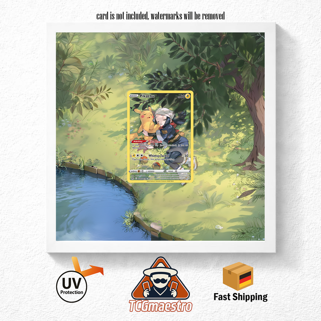 Bilderrahmen Pokémon Pikachu LOR TG05 Display Frame Extended Artwork