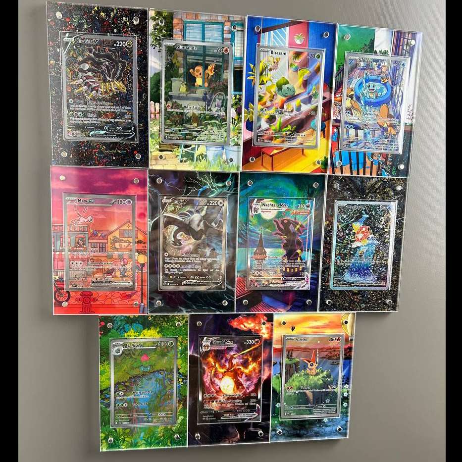 extended art pokemon cards Pokémon Cards Extended Artwork Acrylic Case Protector