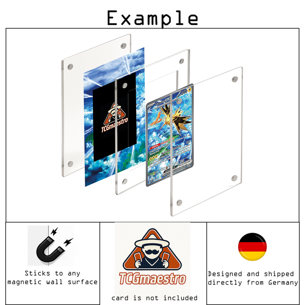 Charmeleon 151 169/165 extended artwork acrylic case magnetic protective cover Pokemon