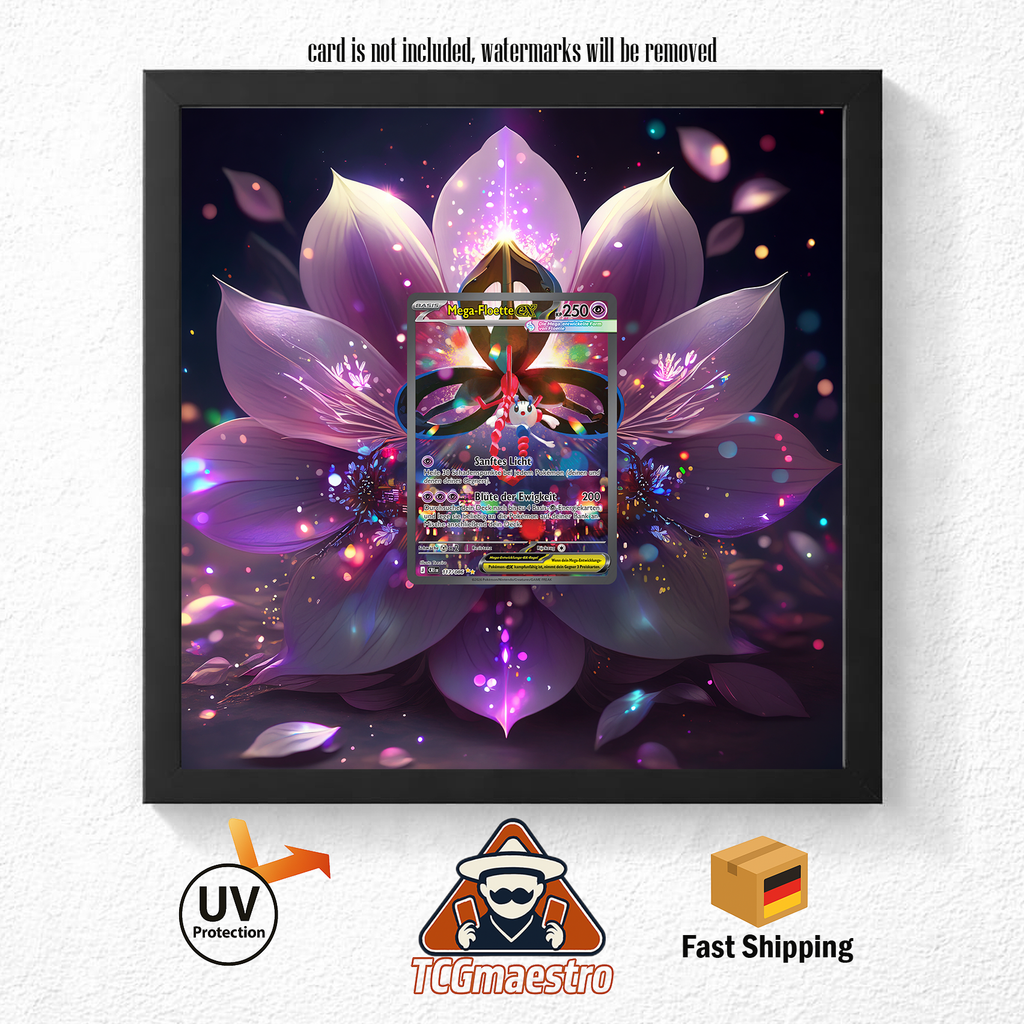 Bilderrahmen Pokémon Floette CRI 117 Display Art Frame